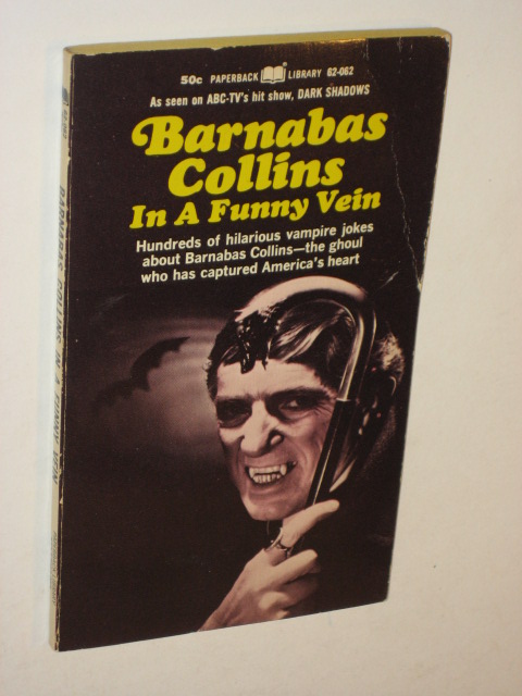BARNABAS COLLINS IN A FUNNY VEIN Dark Shadows 1969 1st  